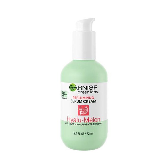 Garnier Green Labs Hyalu-Melon Replumping 3 in 1 Serum Cream with Hyaluronic Acid + Watermelon