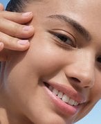 Picture of the Skinceuticals Phloretin CF Gel, Youth to the People Superberry Hydrate + Glow Dream Mask and La Roche-Posay Pure Vitamin C Face Cream on a graphic yellow background