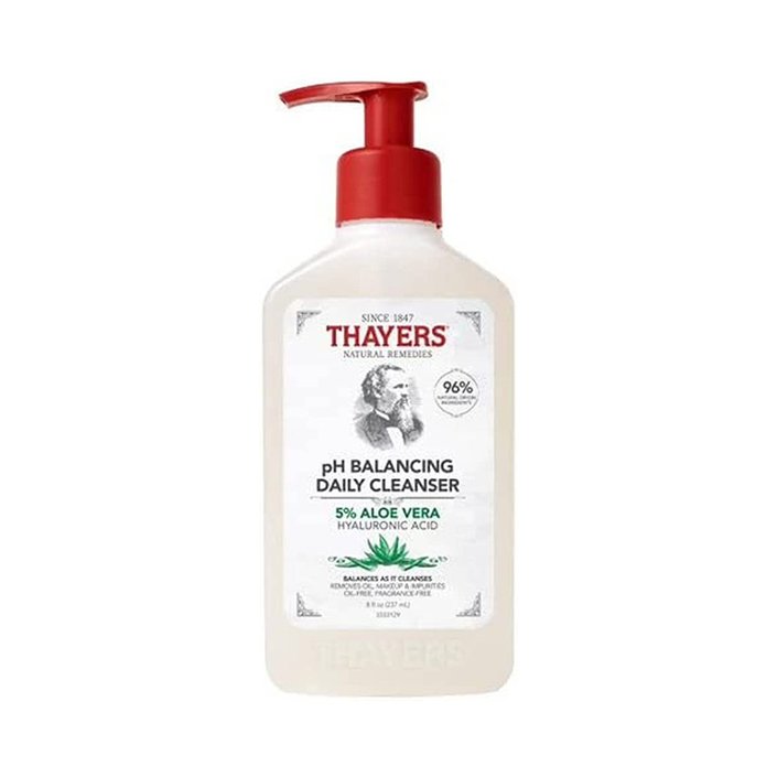 Thayers pH Balancing Gentle Face Wash with Aloe Vera and Hyaluronic Acid