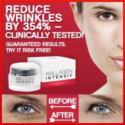 Reduce wrinkles by 354% - clinically tested! Kollagen Intensiv